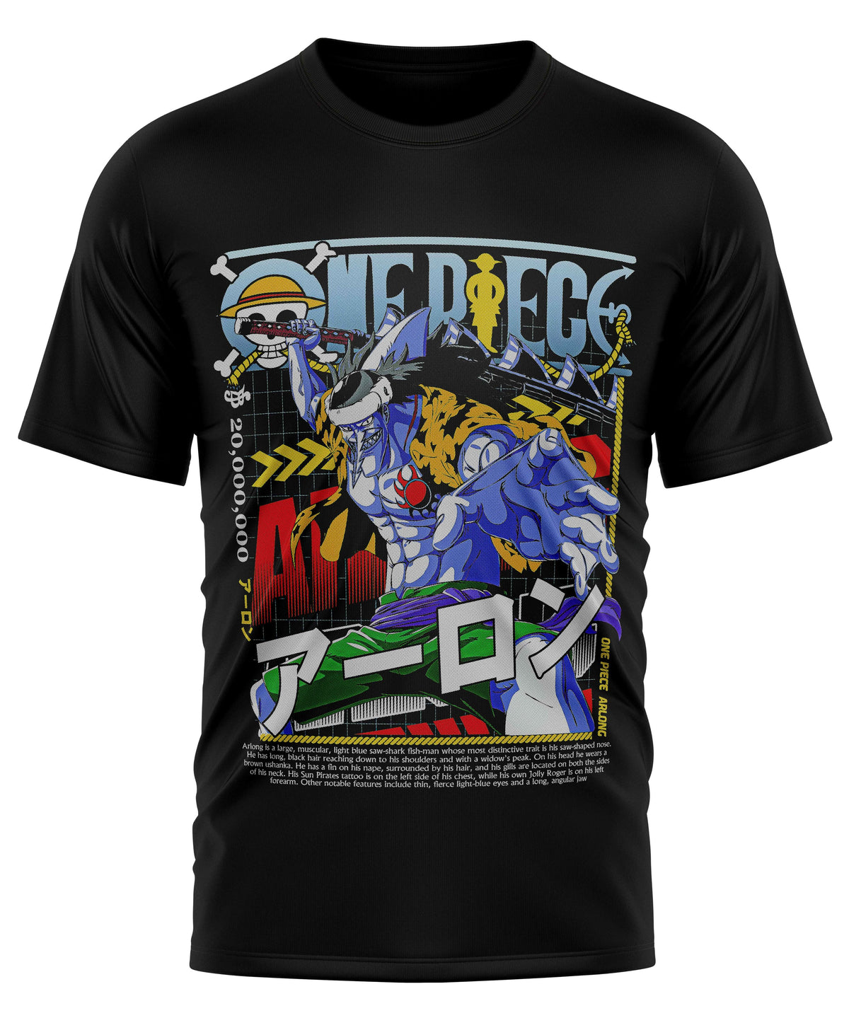 camiseta  one pice