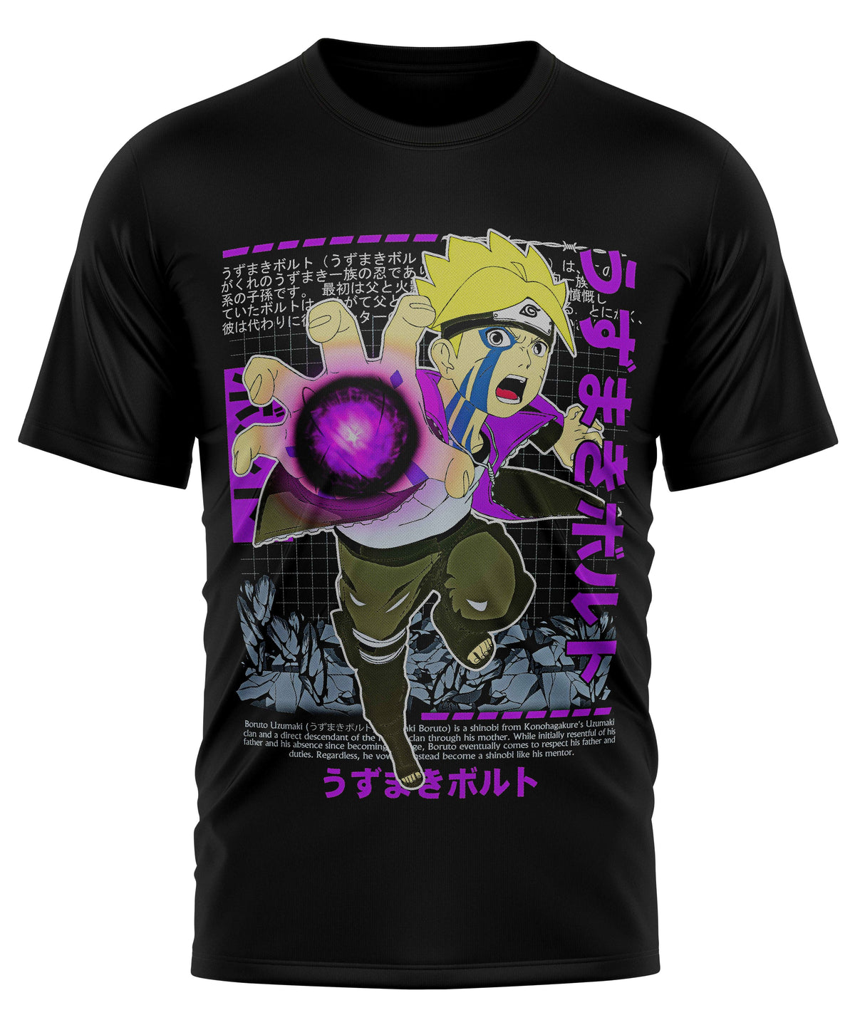 camiseta boruto