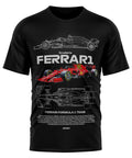 camiseta formula 1 ferrari