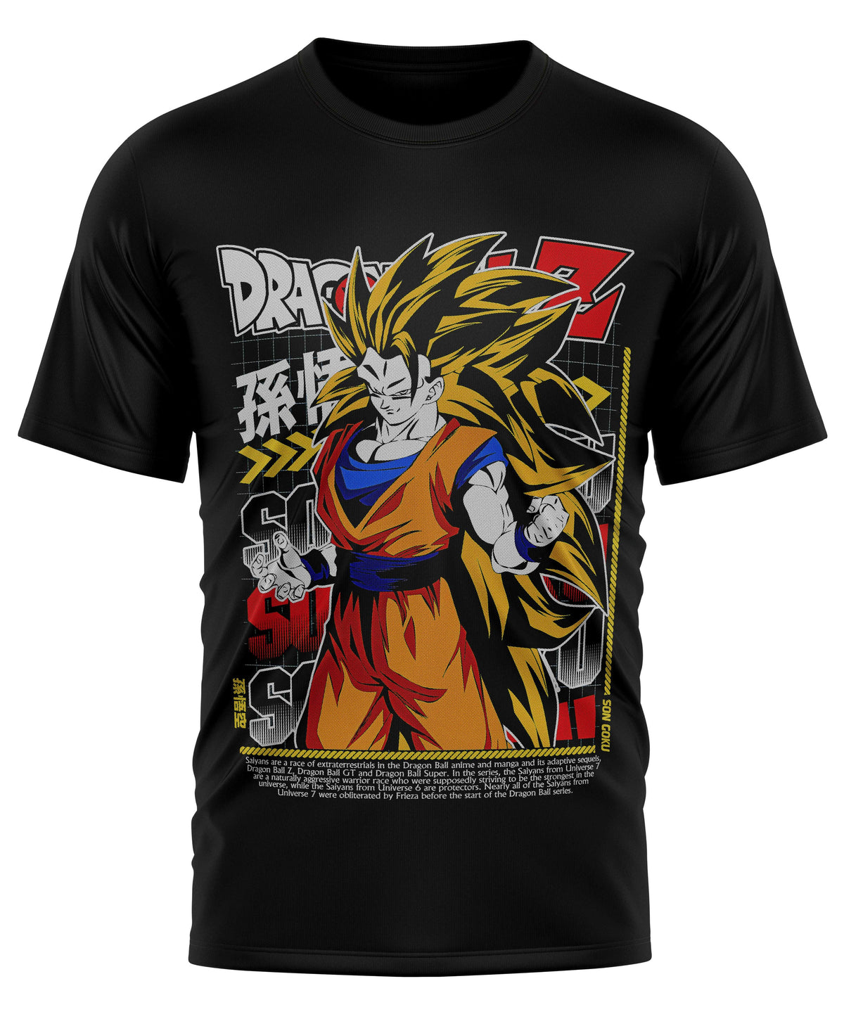 camiseta goku