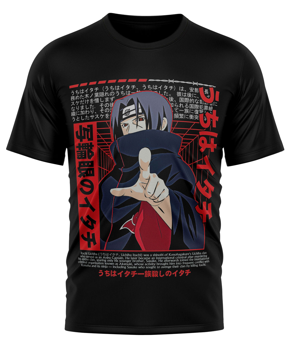 camiseta itachi
