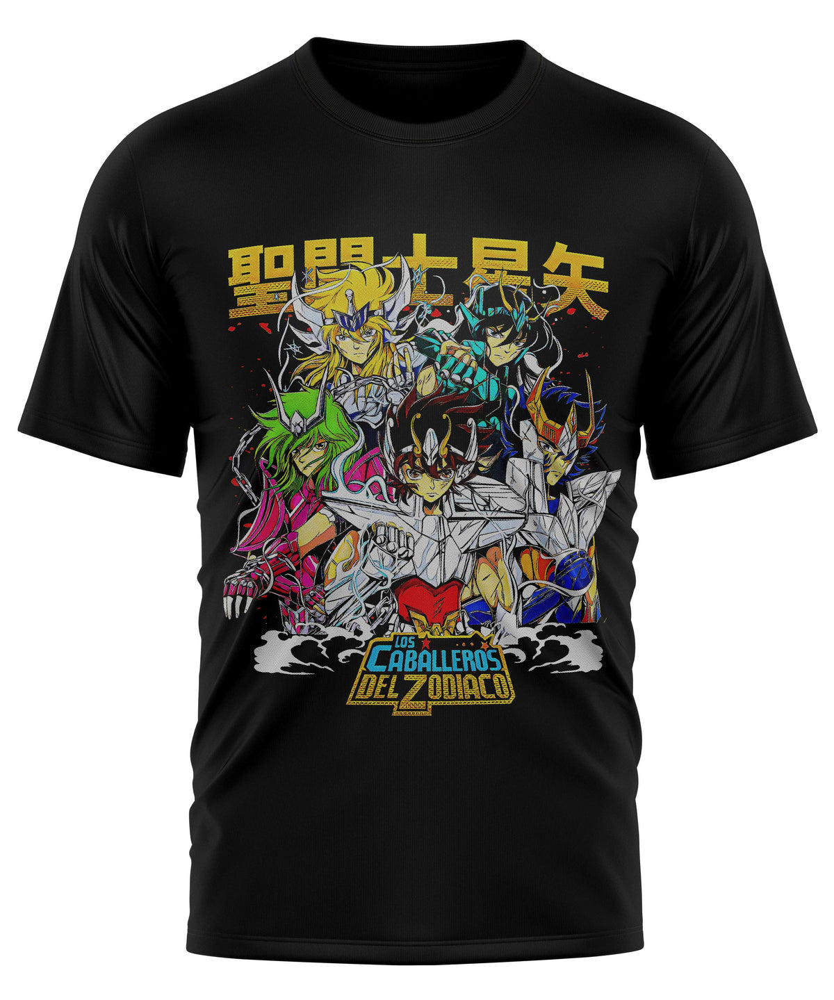 camiseta caballeros del zodiaco