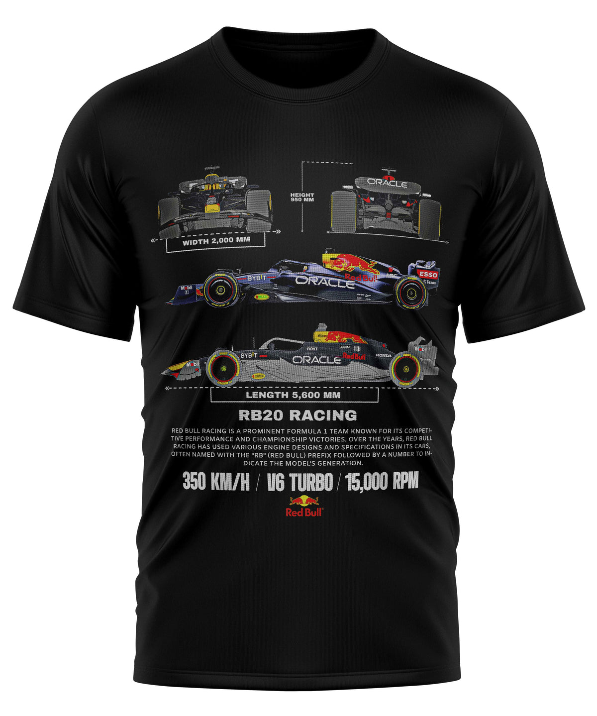 camiseta formula 1
