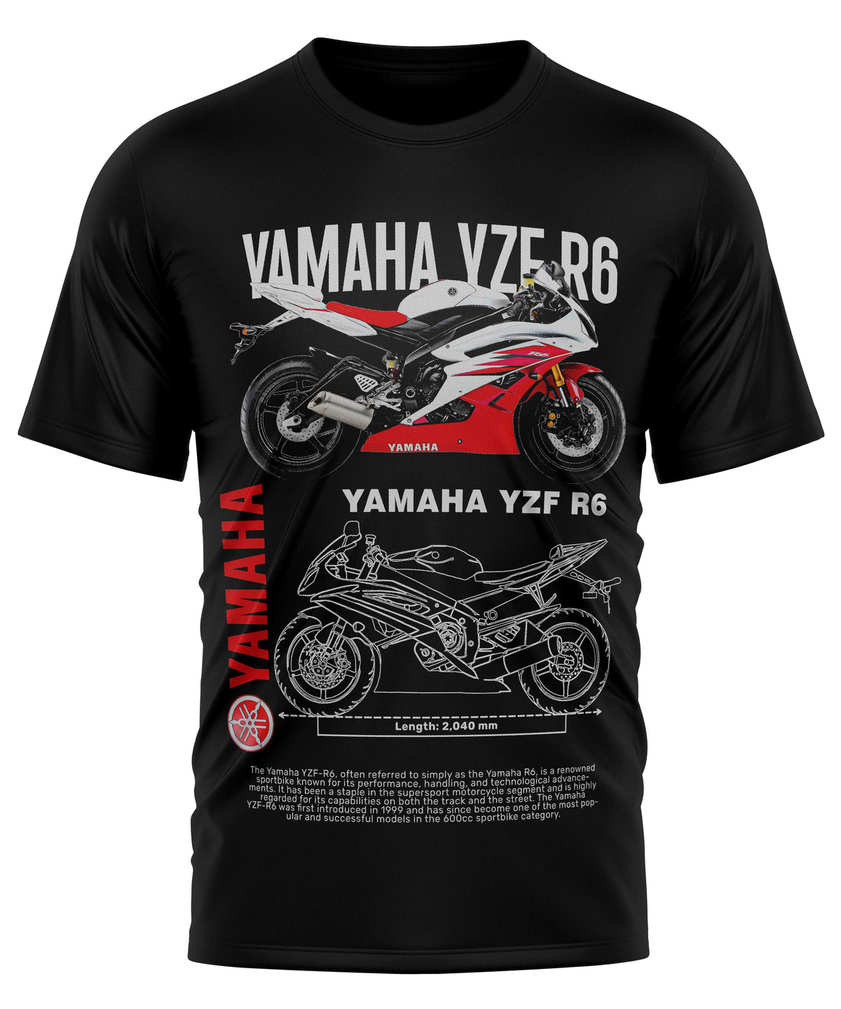 Camiseta Yamaha R6